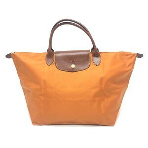 Longchamp Le Pliage Folding tote bag mini Tote Bag Nylon Orange/Brown